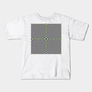 Optical #Art: Moving #Pattern #Illusion - #OpArt Kids T-Shirt